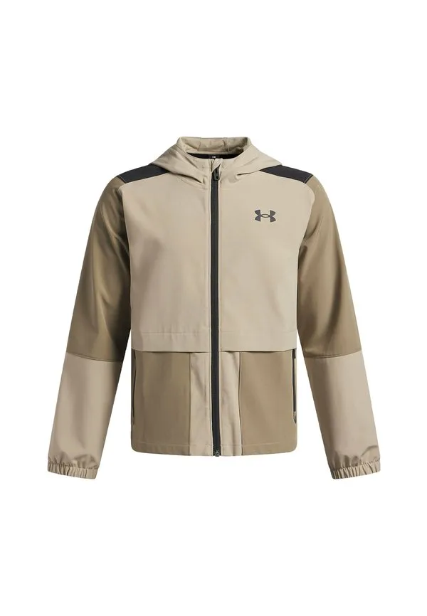 Неудержимая тканая легкая куртка Under Armour, City Khaki