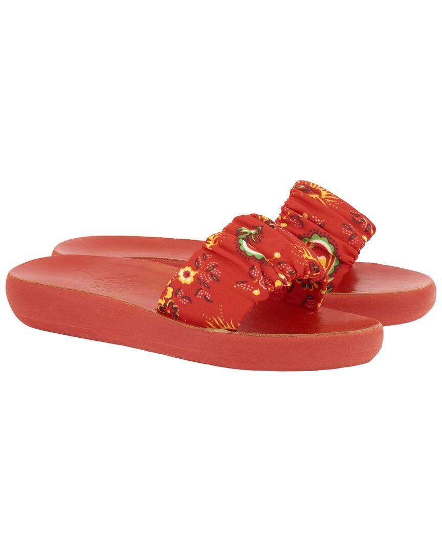 Древнегреческие сандалии Резинка для волос Сандалия Taygete Ancient Greek Sandals, красный