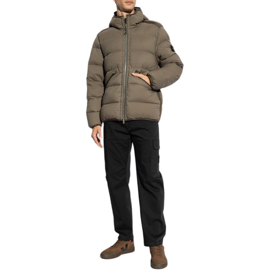 

Повседневные брюки мужские черные Stone Island, черный