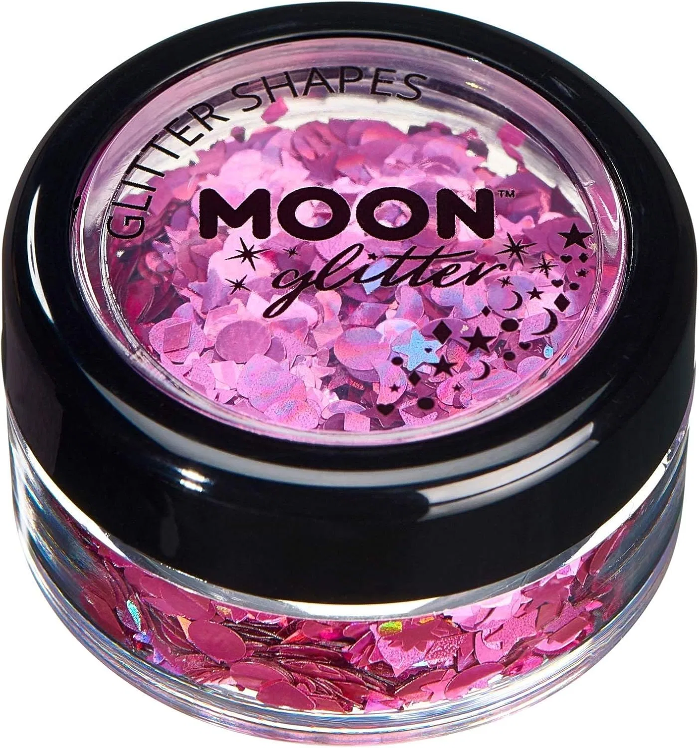 Глиттер для тела Moon Glitter Holographic Pink 3 г