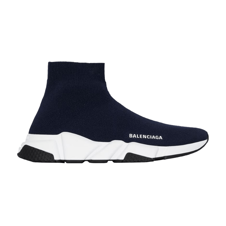 

Кроссовки Balenciaga Speed Trainer 'Navy', синий