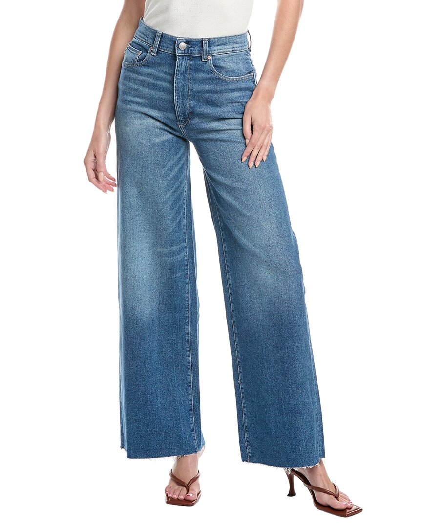 

DL1961 Hepburn Джинсы Driggs с широкими штанинами, синий