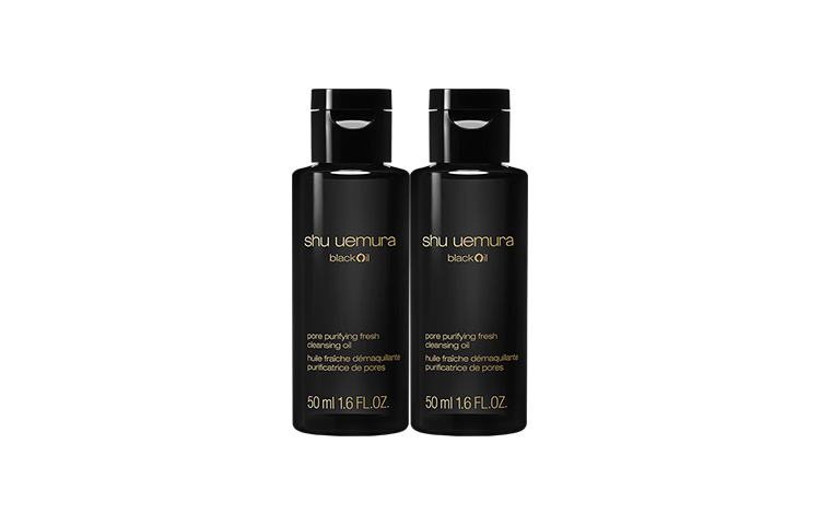 Гидрофильное масло Shu Uemura Black Oil Pore Purifying Fresh Cleansing Oil, 50 мл*3 — фото 4