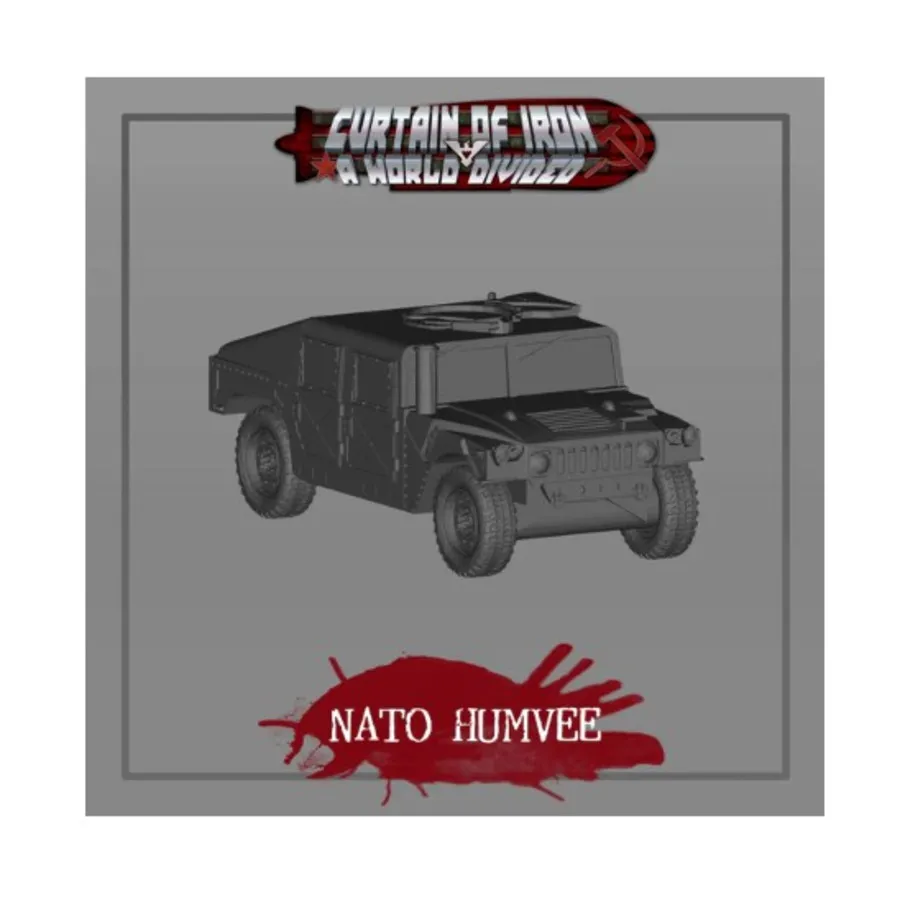 

НАТО Хамви, Curtain or Iron - A World Divided (28mm)