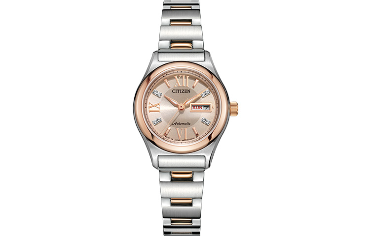 

CITIZEN Часы Mechanical Movement Stainless Steel Strap Watch Women's Watch Gold Dial PD7166 54W Brand Direct Supply