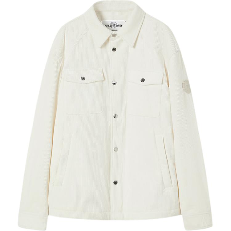 

KARL LAGERFELD / Karl Lagerfeld Jeans Удобная повседневная пуховая куртка, White