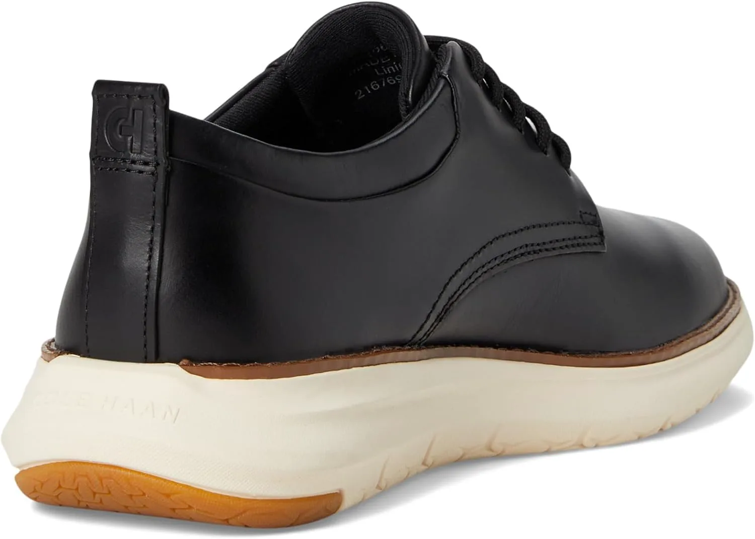Туфли Cole Haan Mens Grand Remix, черный/слоновая кость — фото 2