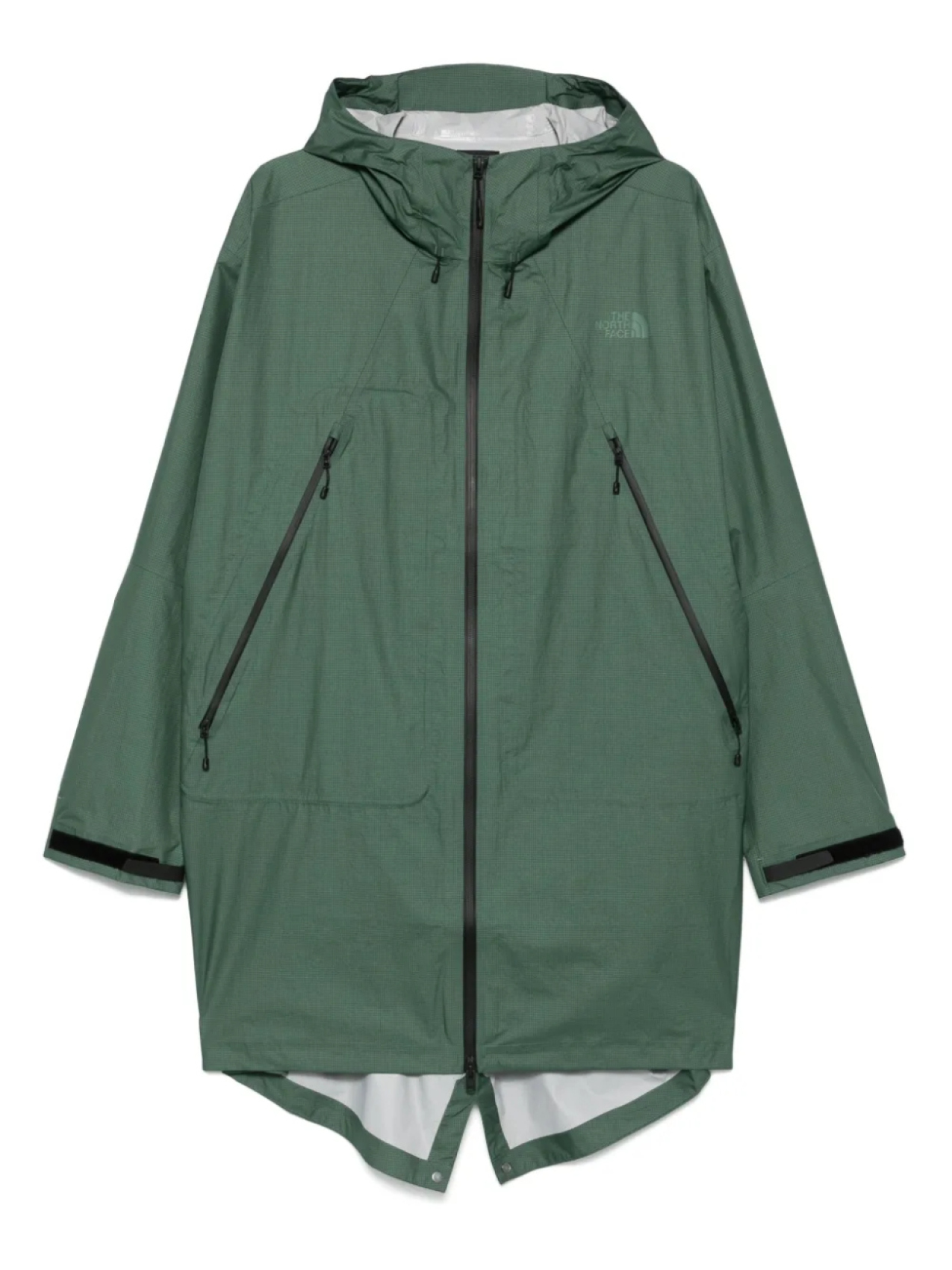 

Упаковываемый дождевик The North Face, зеленый