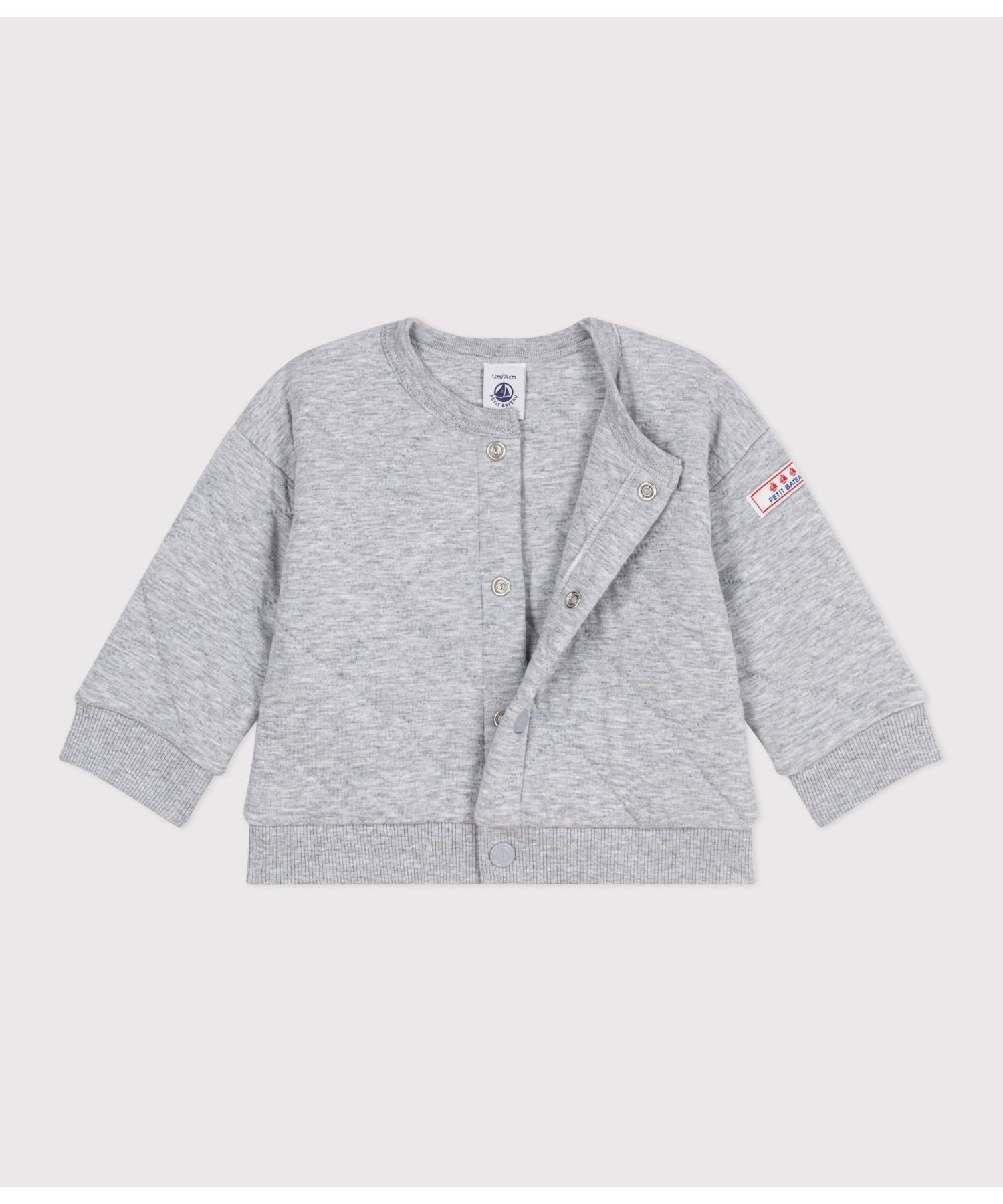 Кардиган PETIT BATEAU, Gray — фото 4