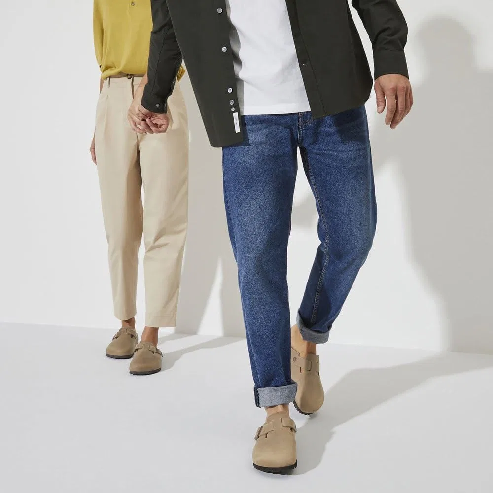 Сабо Birkenstock Boston, коричневый — фото 2