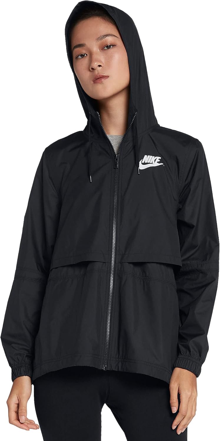 

Женская ветровка Nike с логотипом, черный
