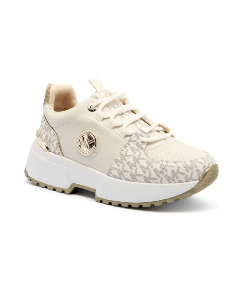 

Кроссовки с логотипом Cosmo Michael Kors Kids, бежевый