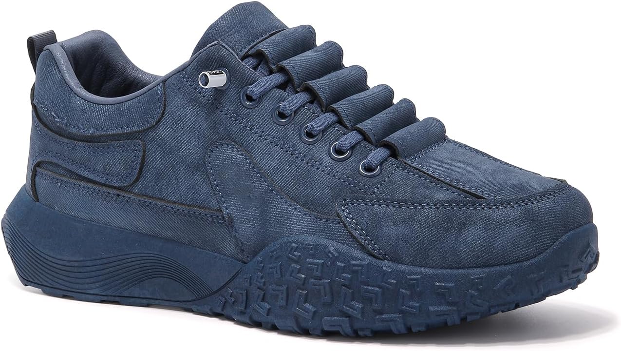 

Спортивные повседневные кроссовки, полностью черные, на шнуровке, с прочной нескользящей подошвой, повседневная спортивная обувь для ходьбы Generic