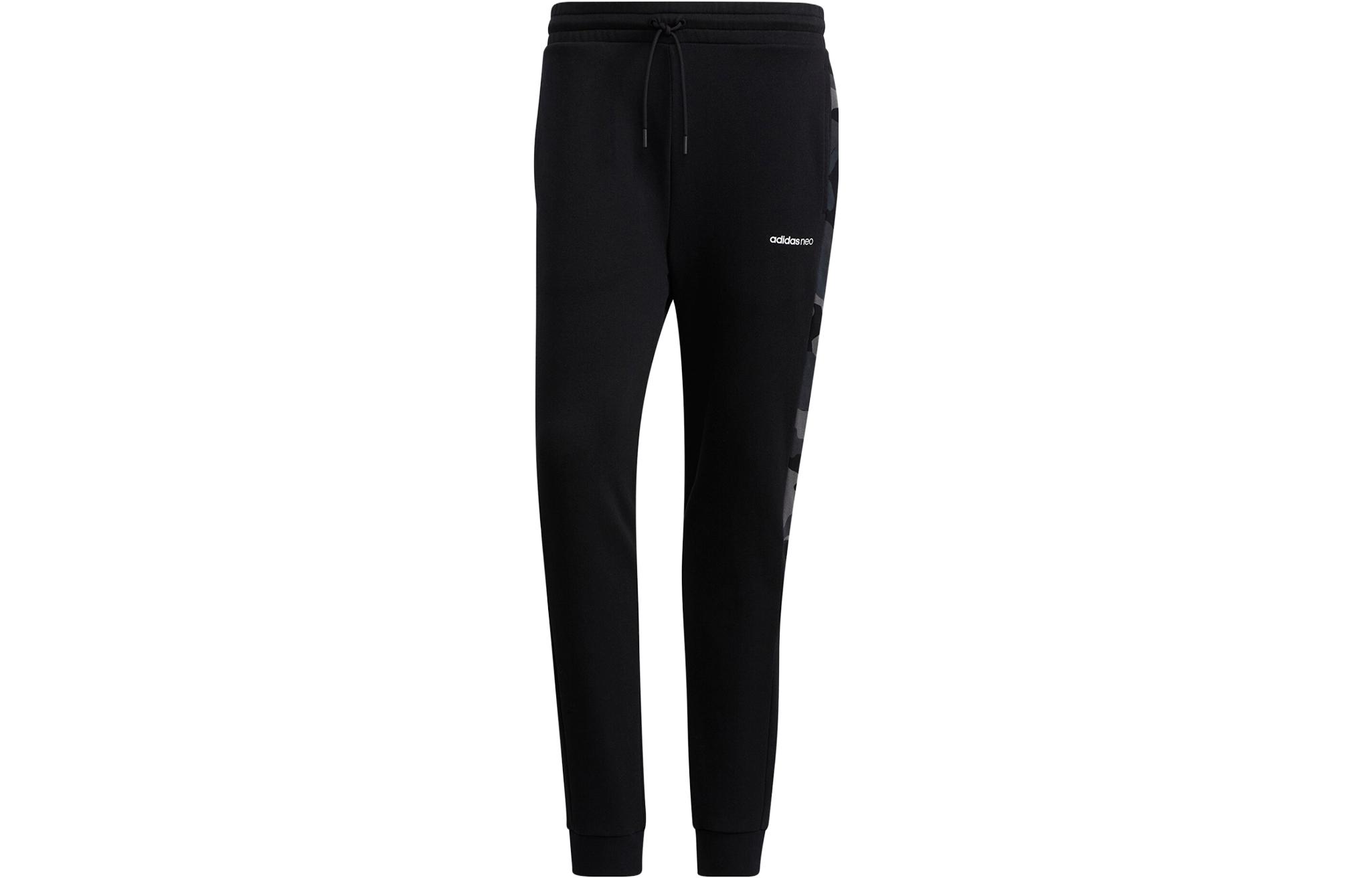 

Трикотажные спортивные штаны мужские черные Adidas Neo