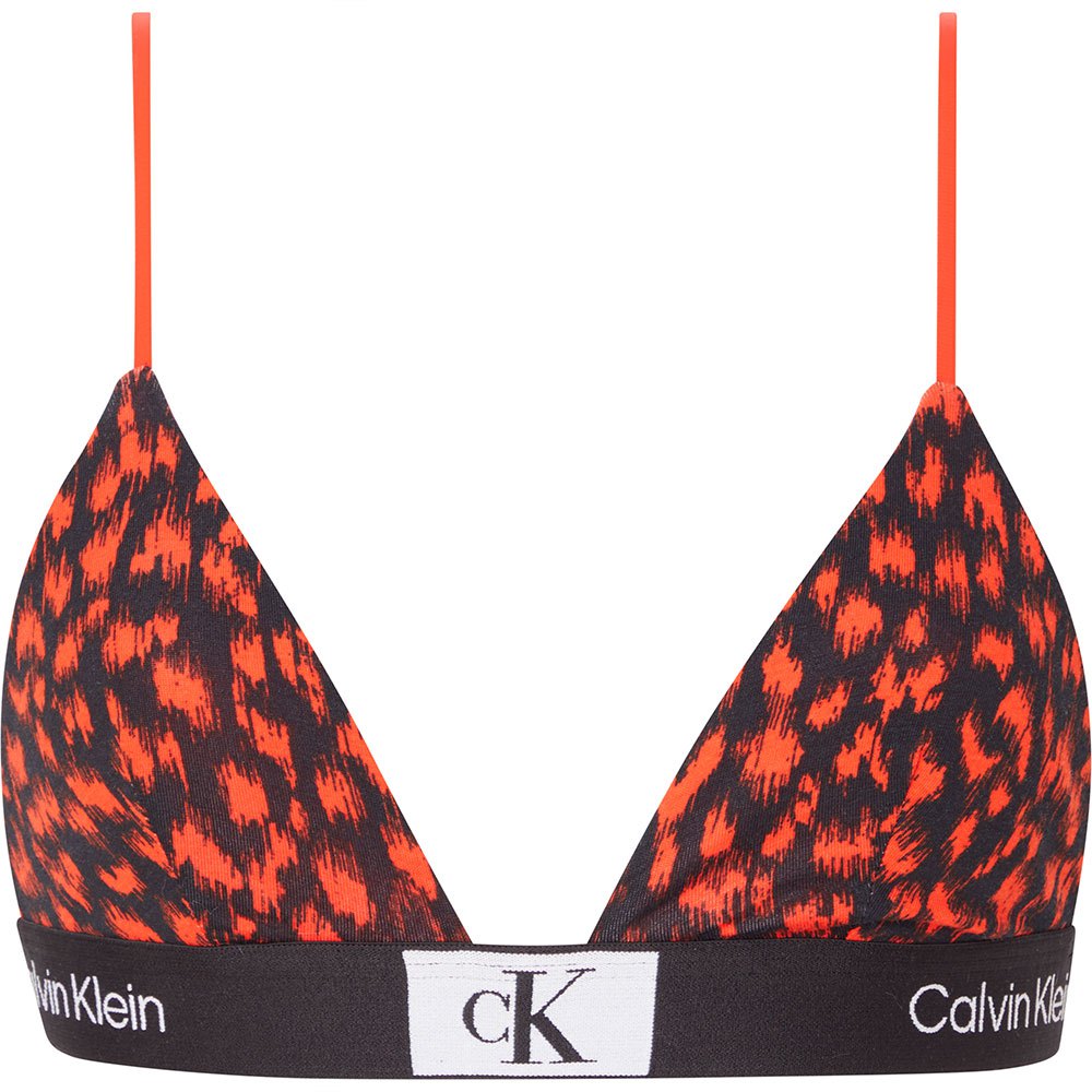 

Бюстгальтер Calvin Klein Unlined Triangle, оранжевый