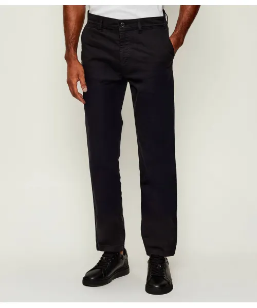 

Брюки чинос Regular fit Boss Orange, черный