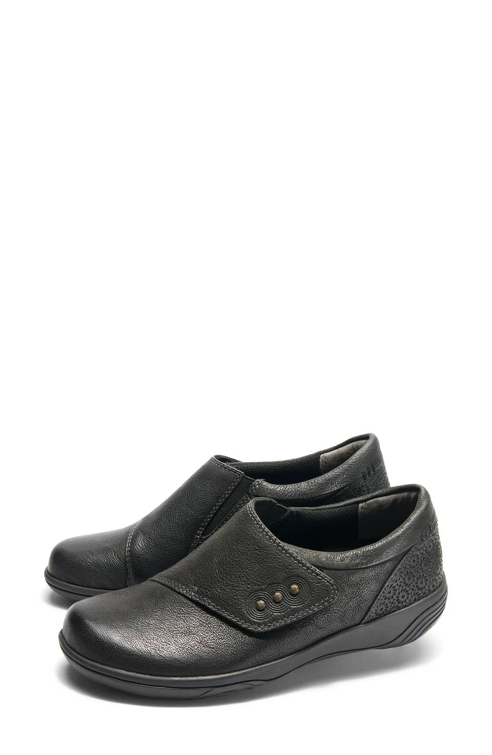 Женские сабо Anna Velcro, черные Halsa Footwear