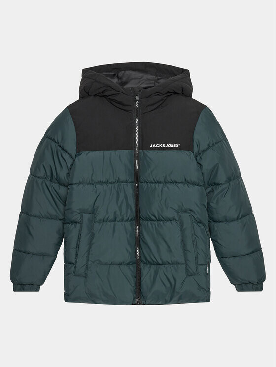 

Пуховик стандартного кроя Jack&Jones Junior, зеленый