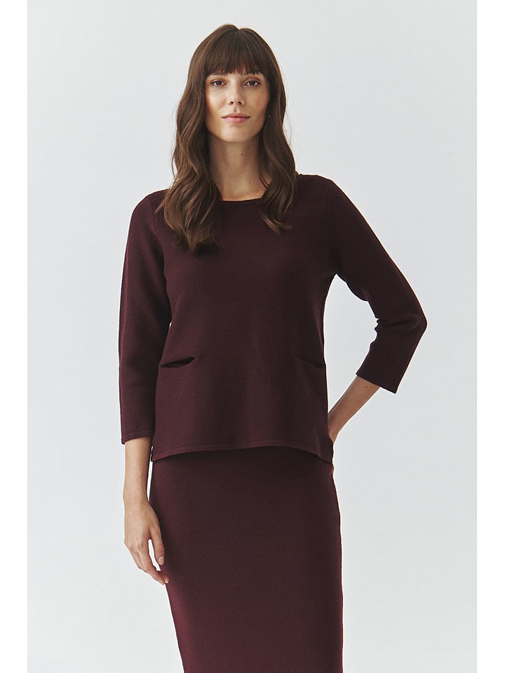 

TATUUM Свитер "Адель" коричневого цвета