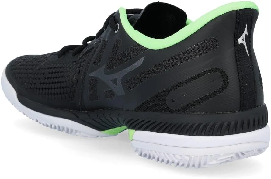 Мужские теннисные кроссовки Wave Exceed Tour 5 CC Mizuno, серебро — фото 3