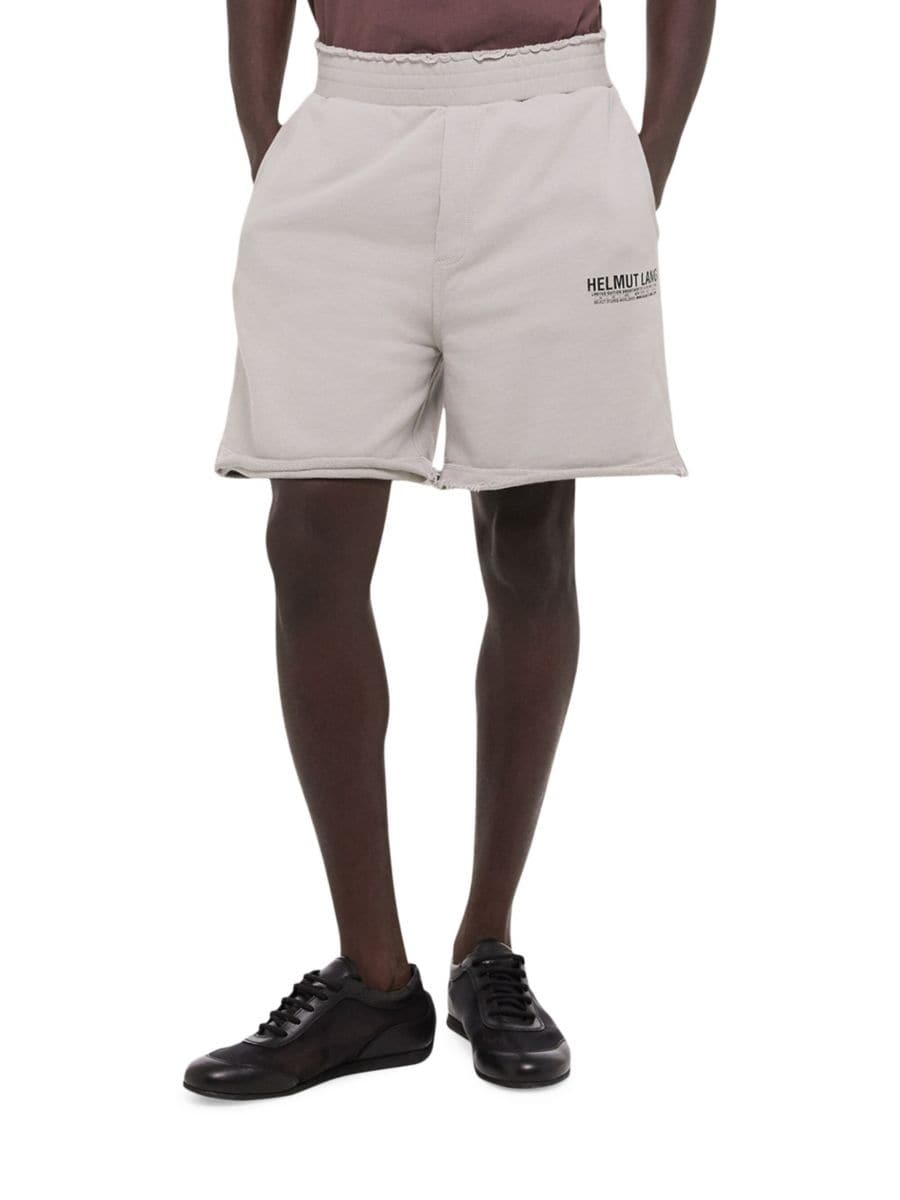 

Спортивные шорты с открыткой Helmut Lang, серый