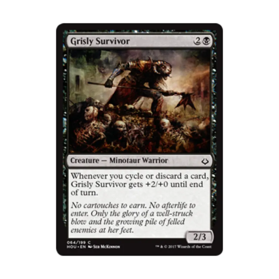

CCG Ужасный выживший (клавиша C), MTG - Hour of Devastation