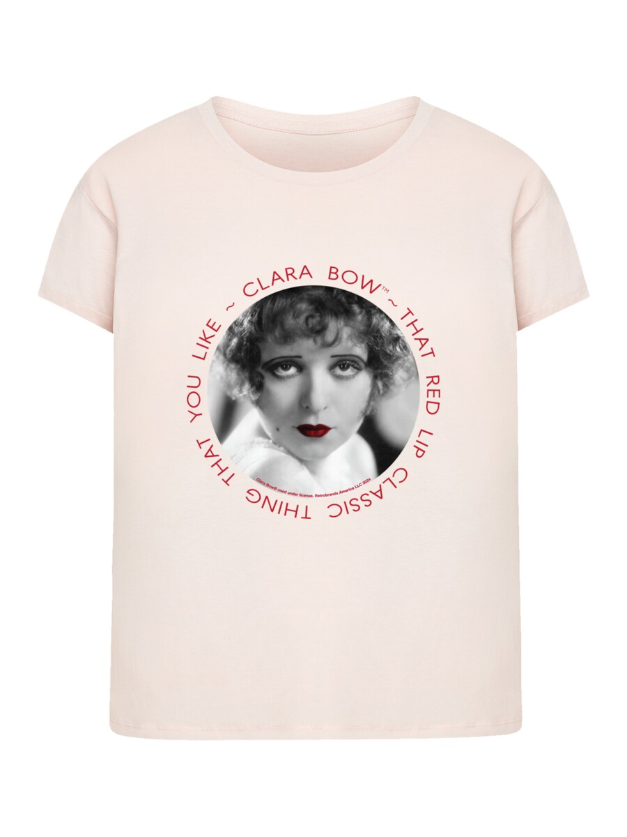 

Футболка F4NT4STIC Clara Bow That Red Lip Classic Thing Circle, Pink