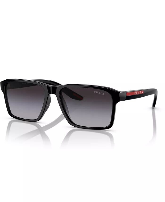 

Мужские солнцезащитные очки PRADA LINEA ROSSA, черный