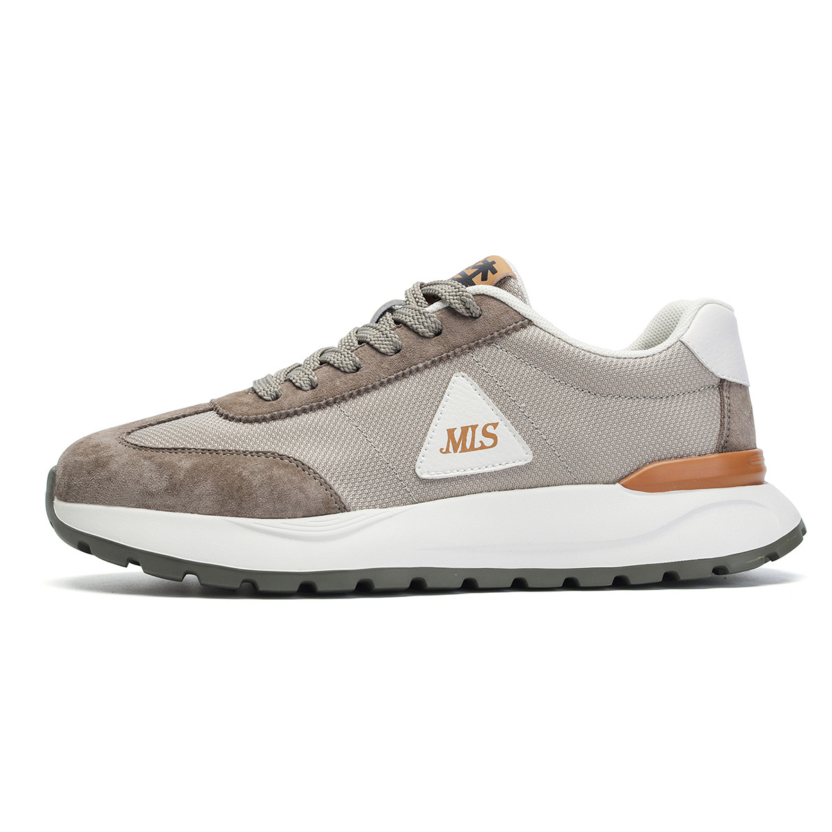 

Mulinsen Ретро спортивные дышащие и легкие низкие кеды мужские оливковый зеленый, цвет Olive Green