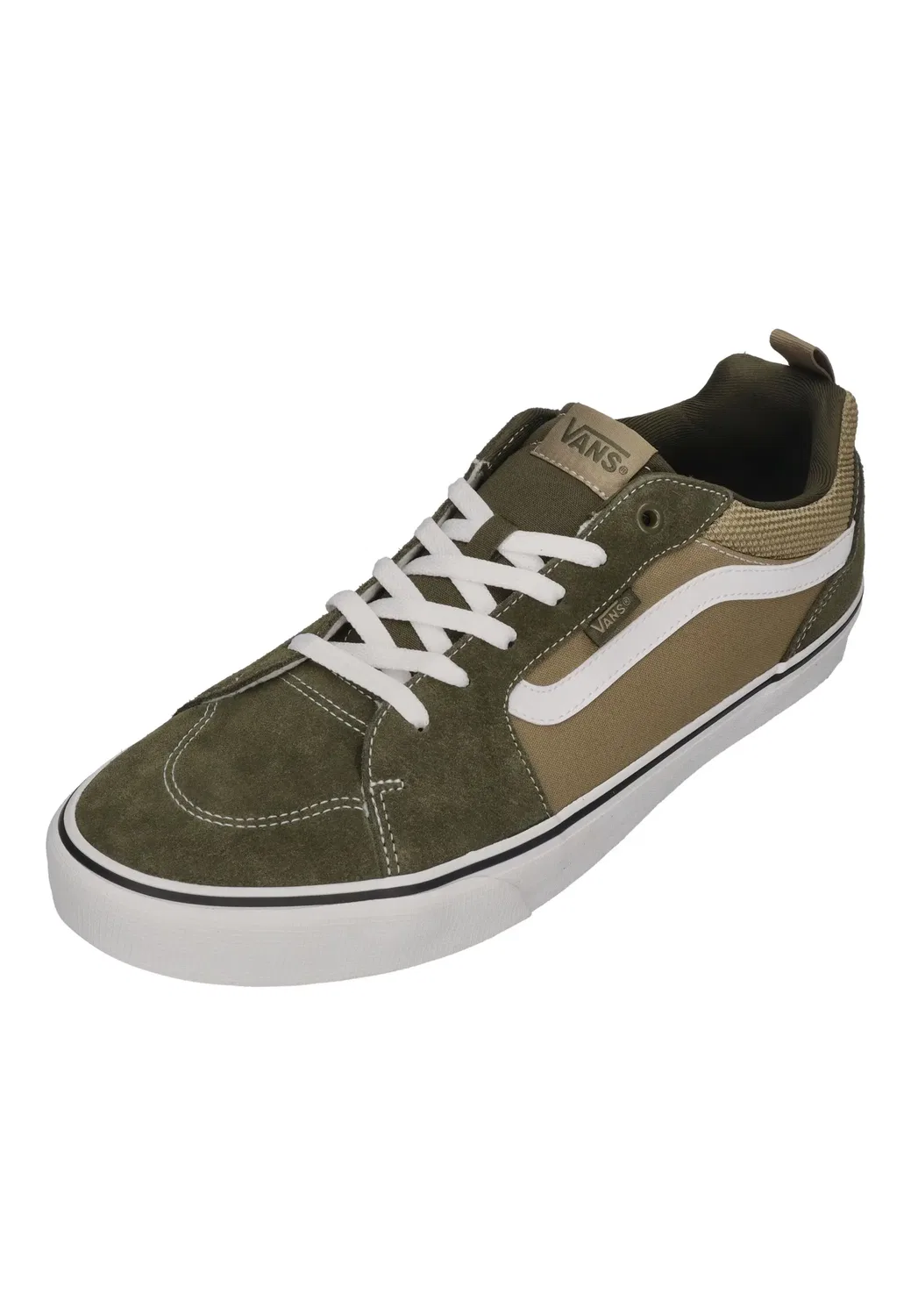 Кроссовки низкие Filmore Suede Canvas, Vans, зеленый