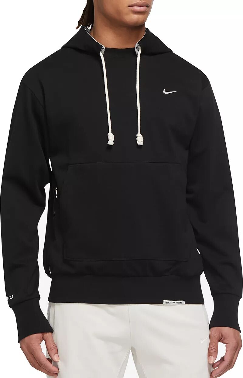 

Мужская баскетбольная худи Nike Dri-FIT Standard Issue, черный