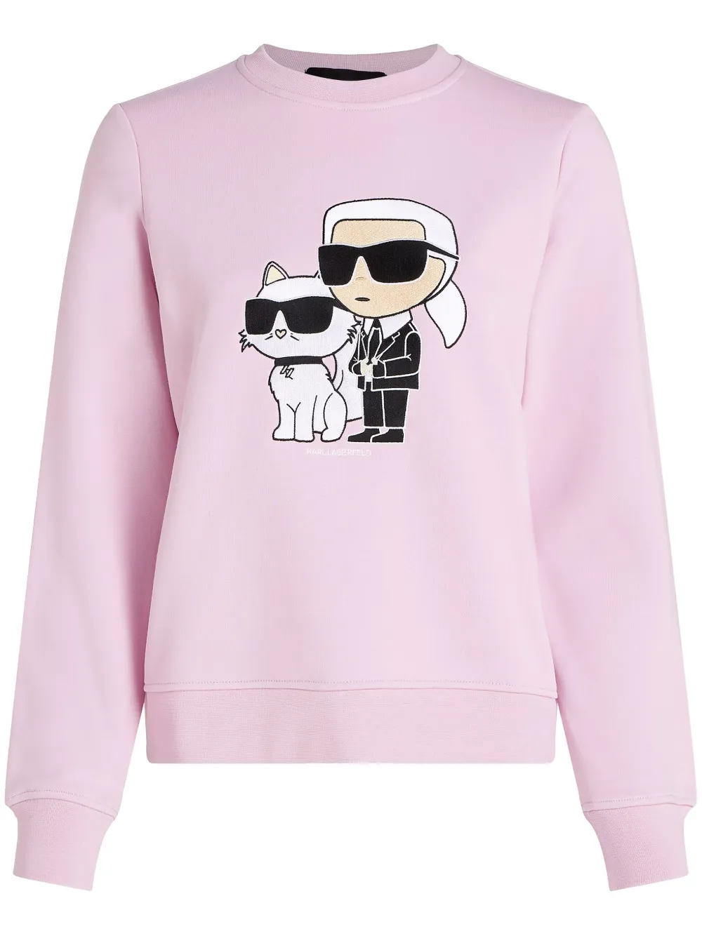 

Толстовка Ikon Karl & Choupette KARL LAGERFELD, розовый