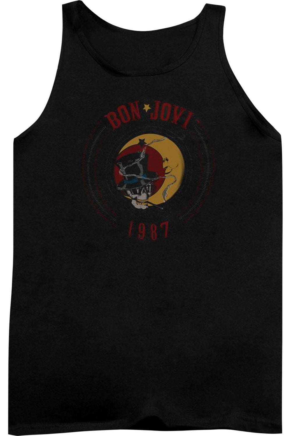 

Bon Jovi 1987 мужская майка Gildan, черный