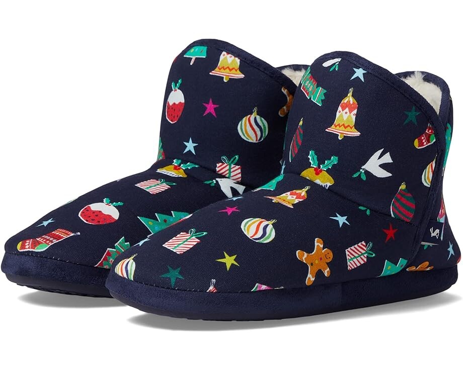 

Домашняя обувь Joules Cabin, цвет Navy Bauble