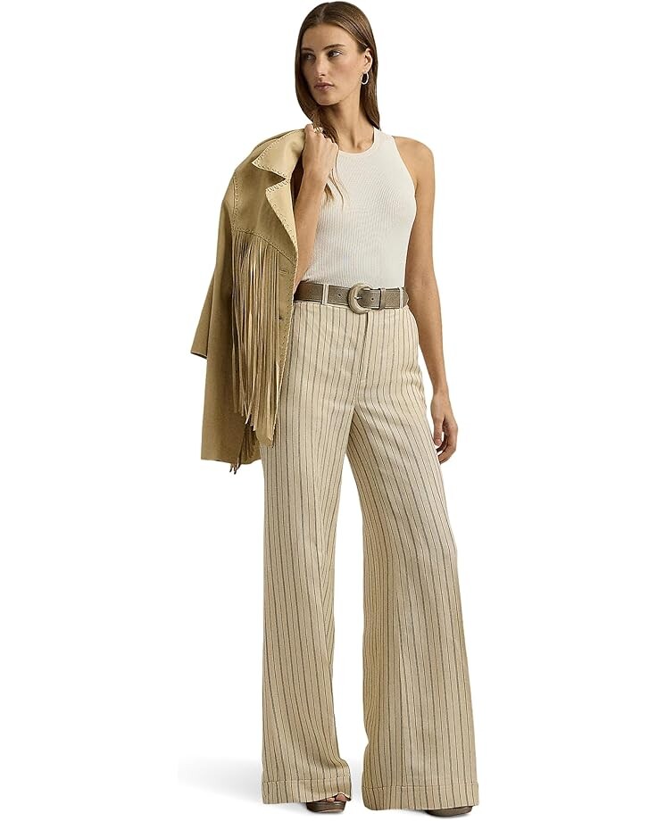 

Свитер Lauren Ralph Lauren Rib-Knit Sleeveless Sweater, цвет Mascarpone Cream