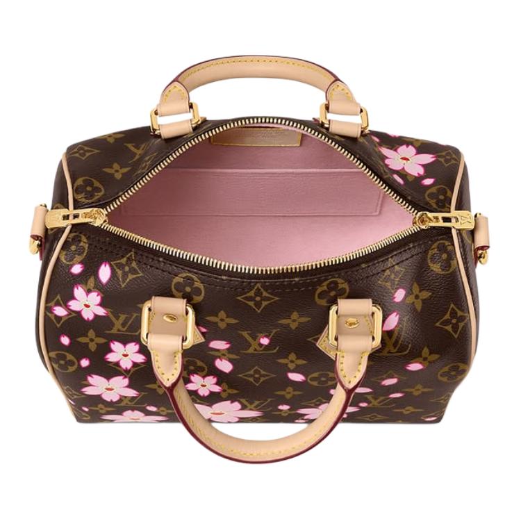 LOUIS VUITTON Сумка кросс-боди Takashi Murakami Cherry Blossom Speedy Bandouliere 25 — фото 4