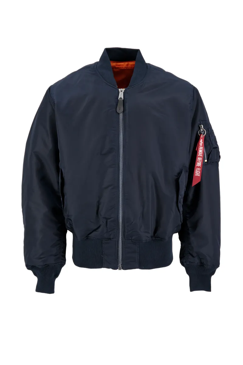 

Куртка-бомбер Alpha Industries " Alpha Industries Мужчины - Куртки-бомберы MA-1 (HERITAGE)", синий