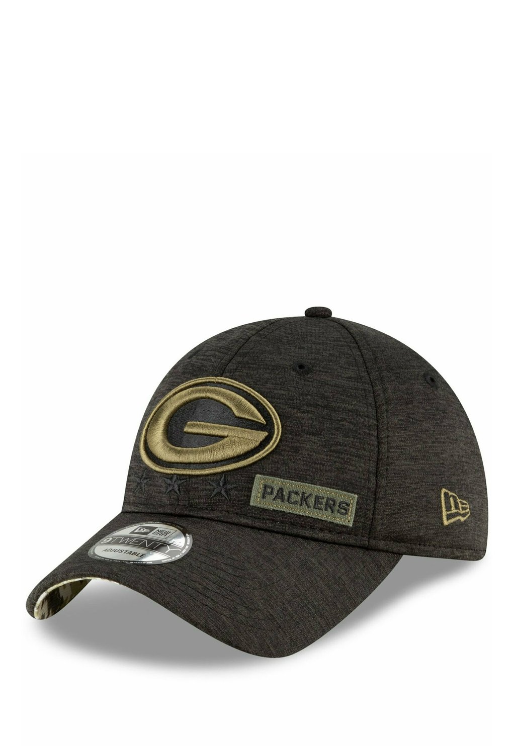 

Бейсболка TWENTY SALUTE TO SERVICE 2020 NFL TEAMS New Era, цвет green bay packers