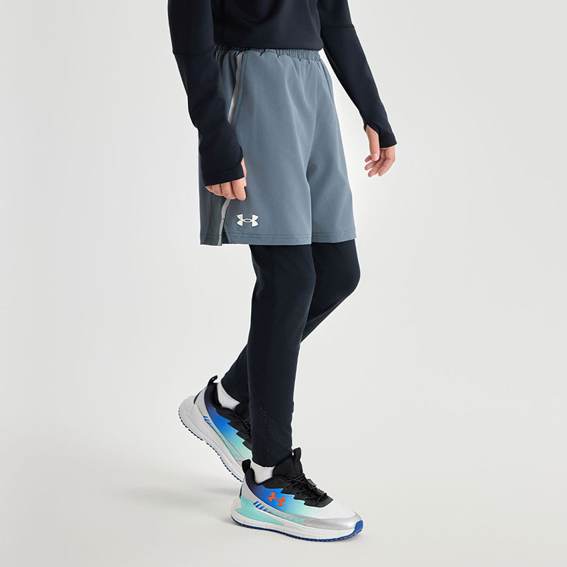 Элитные прямые брюки повседневные подростковые Under Armour, темно-серый — фото 2