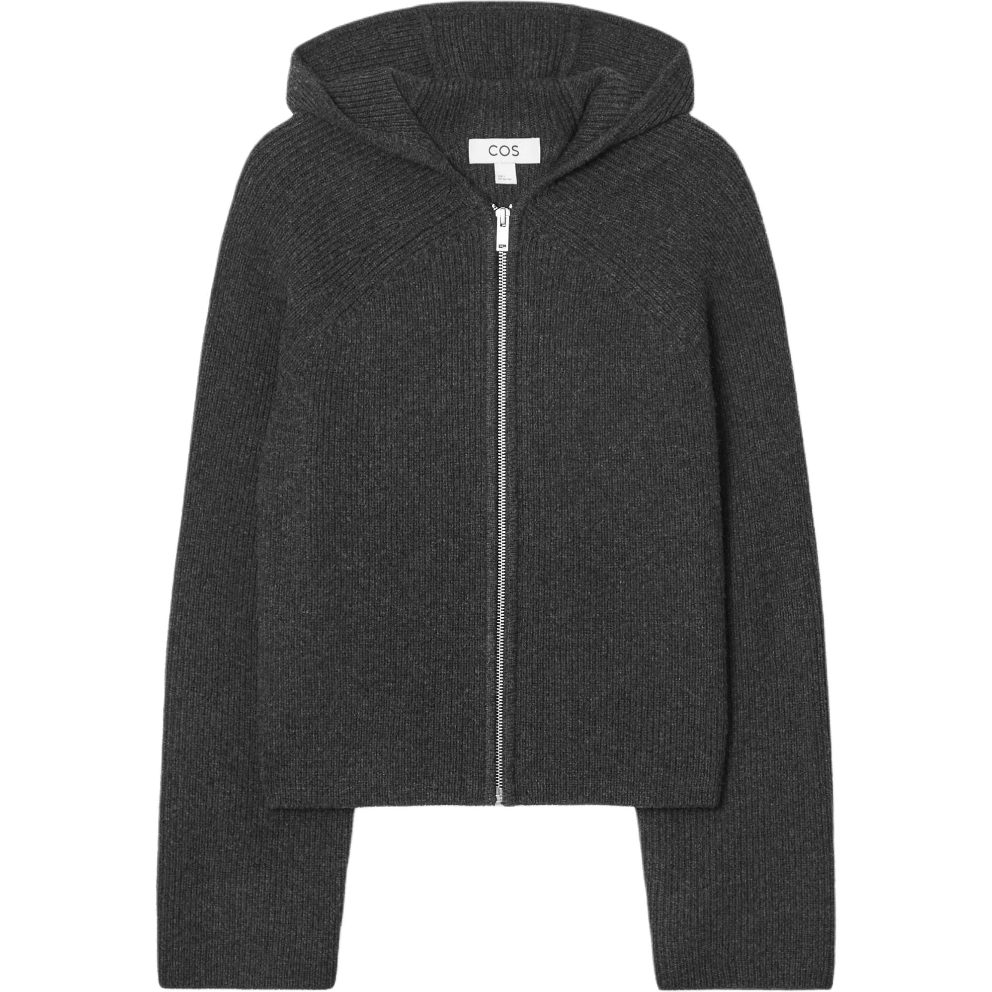 

COS Топ женский темно-серый