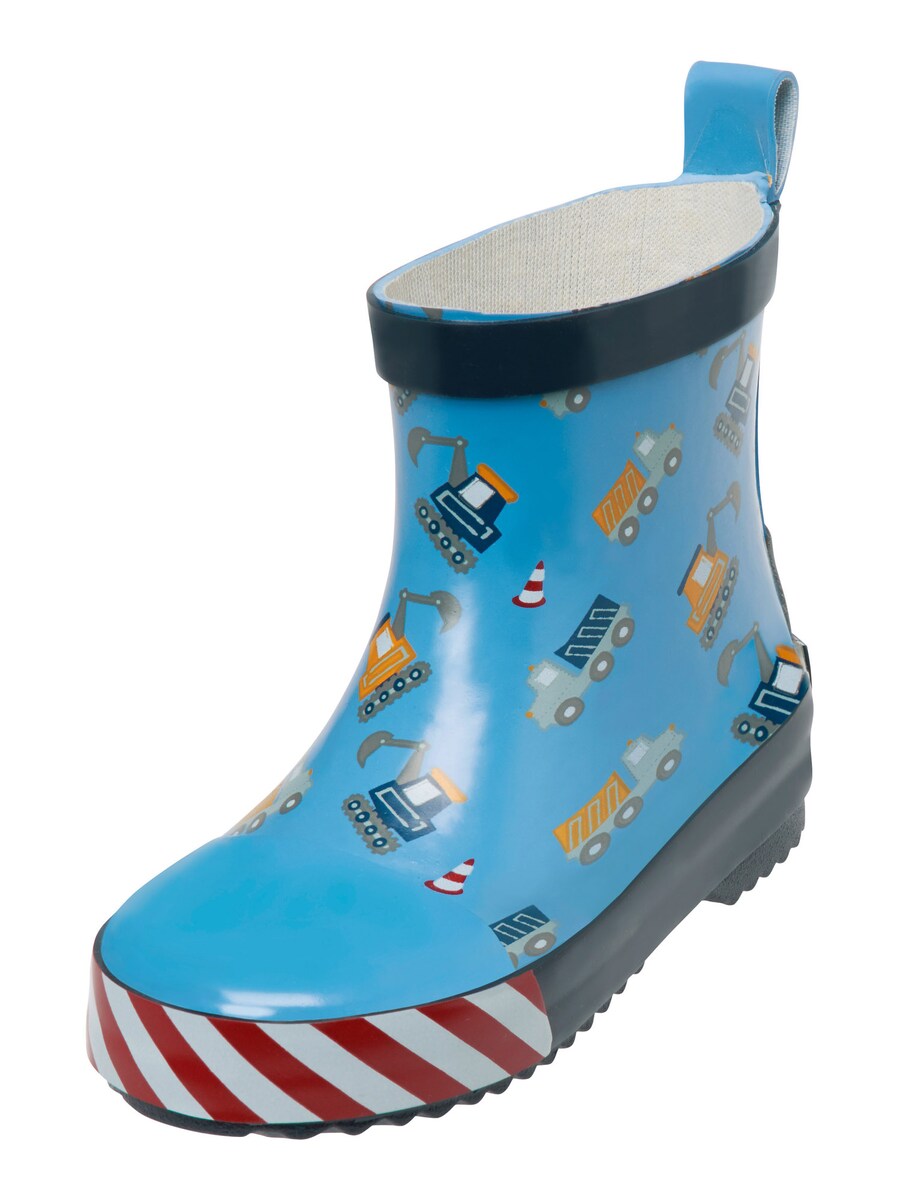 

Резиновые сапоги PLAYSHOES Baustelle, темно-синий/светло-синий