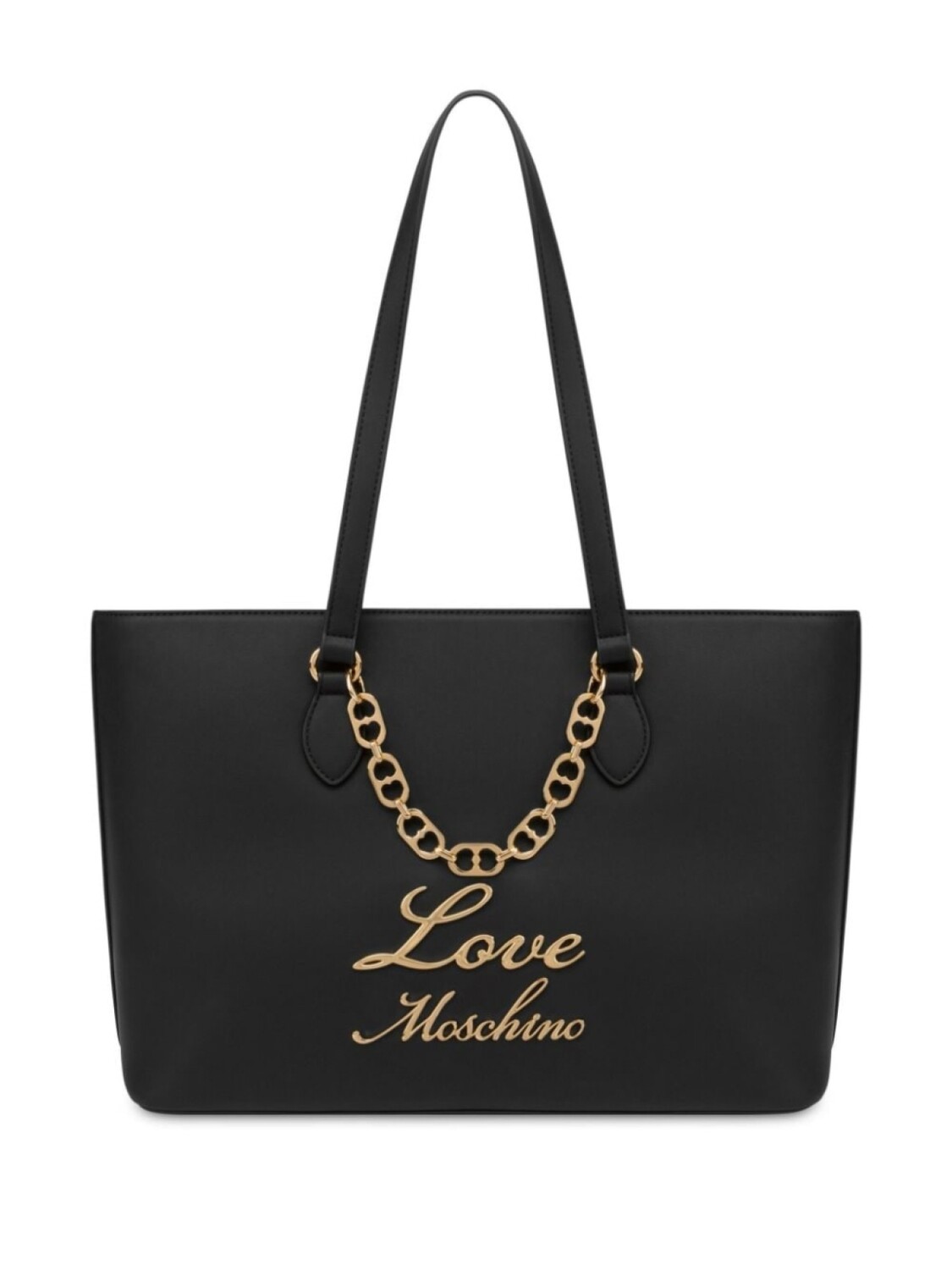 

Love Moschino сумка-тоут с логотипом, черный