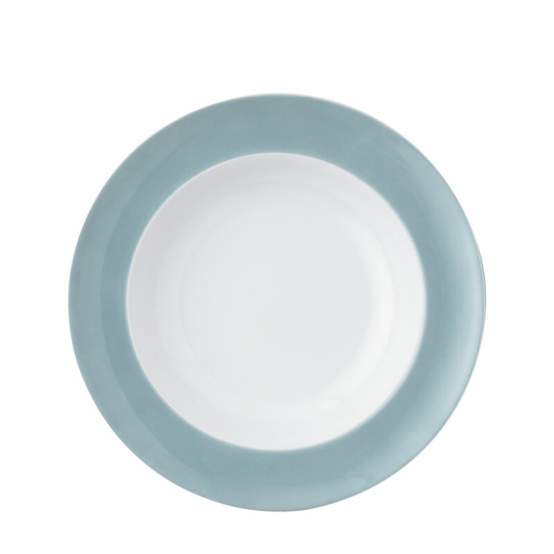 

Суповая тарелка Sunny Day Soft Blue 23 см Thomas, белый синий