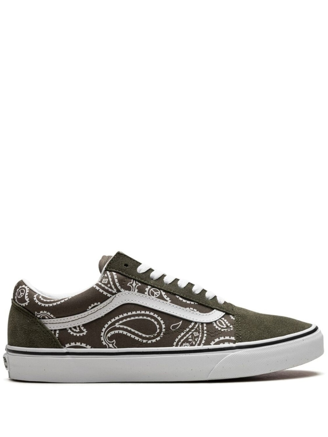 

Vans кеды Old Skool Peace Paisley, зеленый