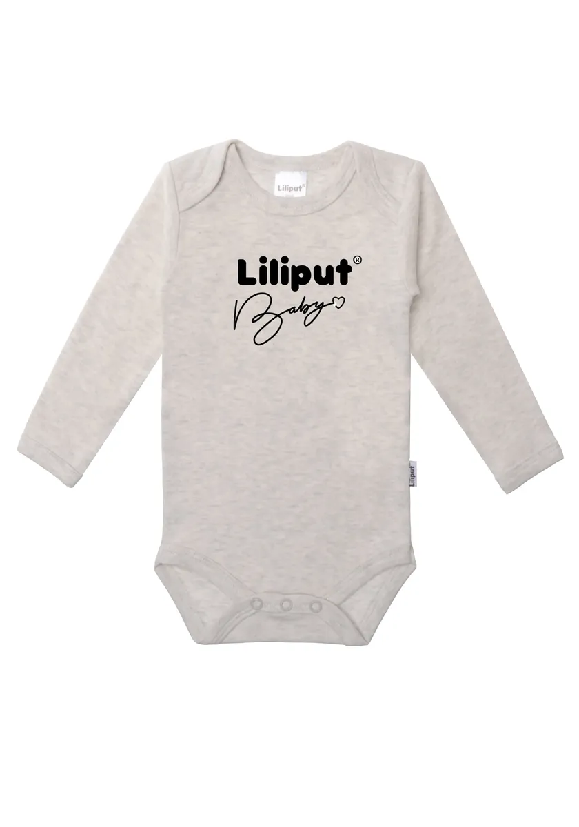 

Боди Liliput " Liliput Baby" с модным фирменным принтом, серый
