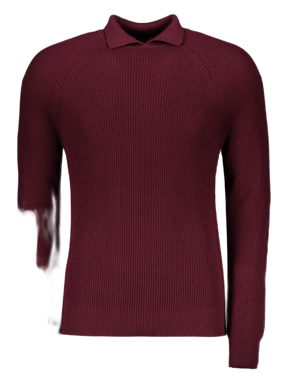 

Свитер в рубчик Moorer, красный