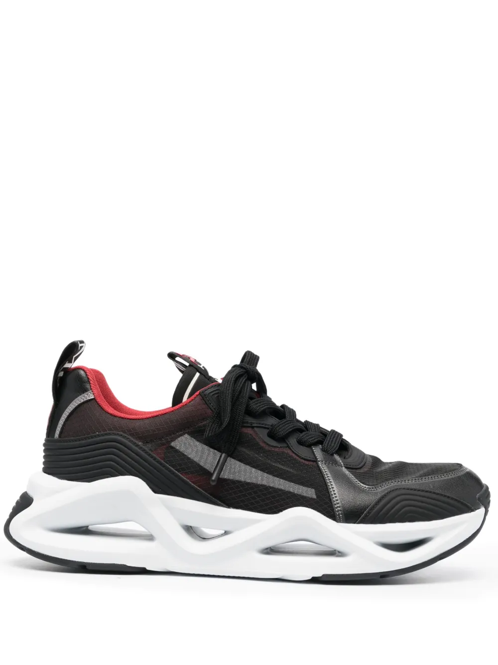 

Кроссовки со вставками Ea7 Emporio Armani, черный