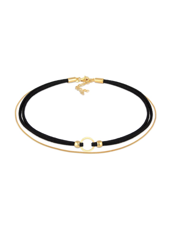 

Elli Колье из серебра 925 пробы с золотым покрытием