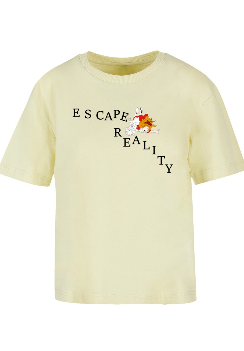 

Футболка с принтом ESCAPE REALITY F4NT4STIC, желтый