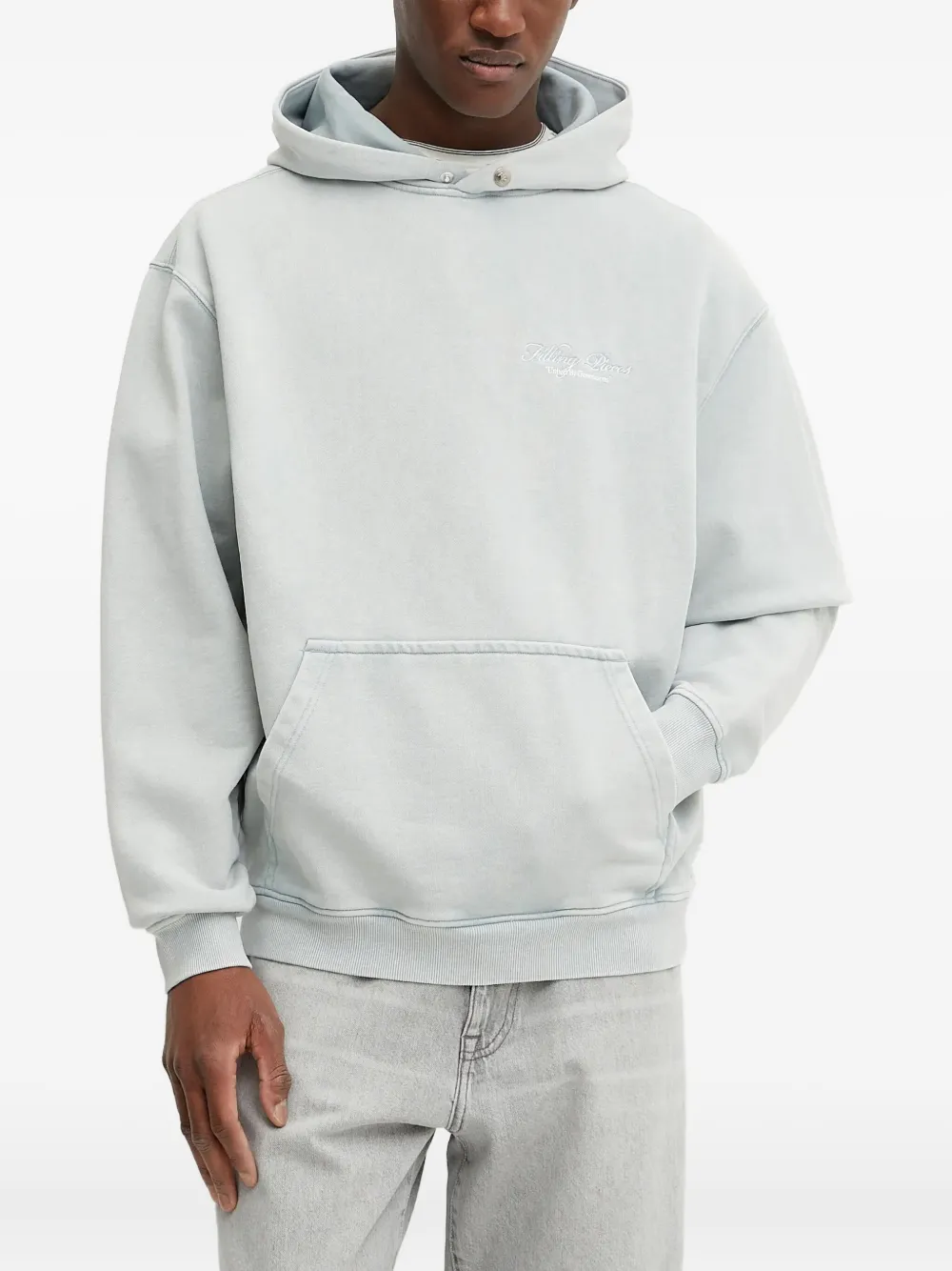 

Худи с вышитым логотипом Filling Pieces, синий
